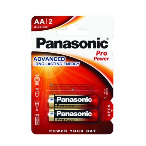 Батарейка щелочная PANASONIC Pro Power AA/2B /