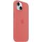 iPhone 15 Silicone Case with MagSafe - Guava,Model A3123