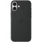 iPhone 16 Plus Silicone Case with MagSafe - Black,Model A3314
