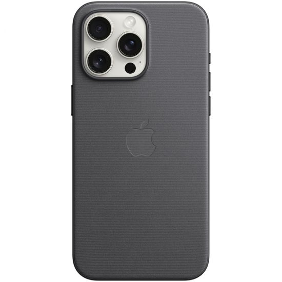 iPhone 15 Pro Max FineWoven Case with MagSafe - Black,Model A3135