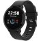 CANYON Smart watch, 1.3inches IPS full touch screen, Round watch, IP68 waterproof, multi-sport mode, BT5.0, compatibility with iOS and android, black, Host: 25.2*42.5*10.7mm, Strap: 20*250mm, 45g