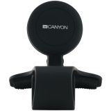 Canyon CH-10 Car Holder for Smartphones,magnetic suction function ,with 2 plates(rectangle/circle), black ,115*83*100mm 0.072kg