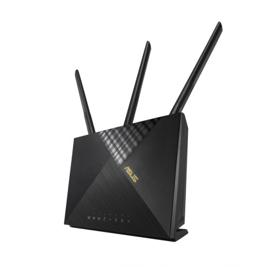Маршрутизатор ASUS 4G-AX56,AX1800,LTE модем,1xGbt WAN,4xGbt LAN,90IG06G0-MO3110
