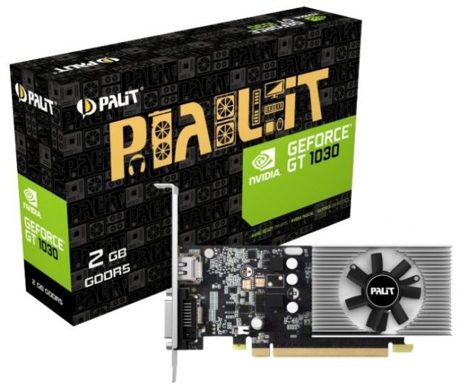 Видеокарта PALIT GT1030 2G (NE5103000646-1080F)