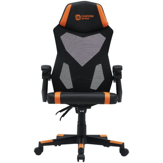 CANYON gaming chair Flow MCH01 Mesh Black Orange CANYON gaming chair Flow MCH01 Mesh Black Orange