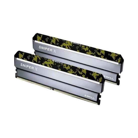 Комплект модулей памяти G.SKILL SniperX F4-3200C16D-16GSXKB DDR4 16GB (Kit 2x8GB) 3200MHz Комплект модулей памяти G.SKILL SniperX F4-3200C16D-16GSXKB DDR4 16GB (Kit 2x8GB) 3200MHz