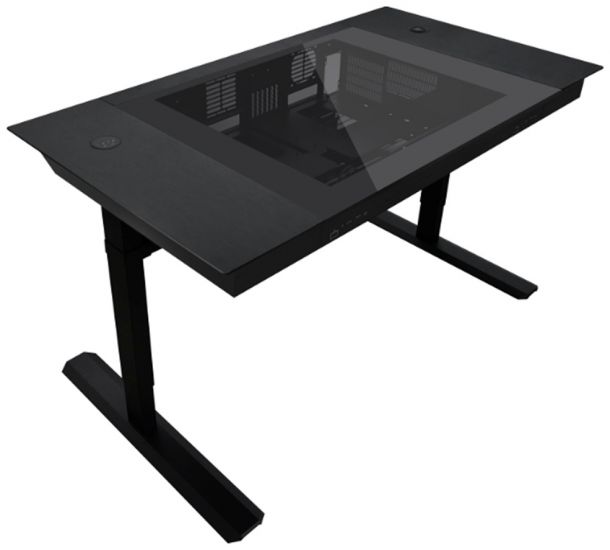 Корпус-стол Lian Li DK-07X, E-ATX/ATX/M-ATX Black G99.DK07X.10EU