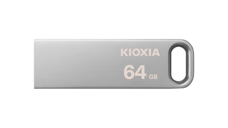 KIOXIA LU366S064GG4; 64GB USB 3.2 Gen 1 KIOXIA Biwako U366 SILVER - RETAIL