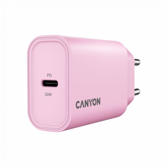 CANYON charger OnCharge 30CL Max Power 30W 1xPD EU Pink