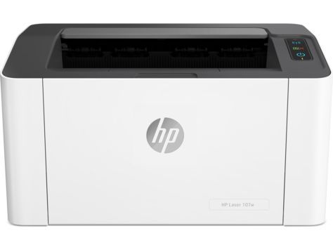 Лазерный принтер  HP Laser 107w, A4 20 стр/мин, 1200x1200 dpi, нагрузка 10000стр/мес,лоток 150л, Wi-Fi