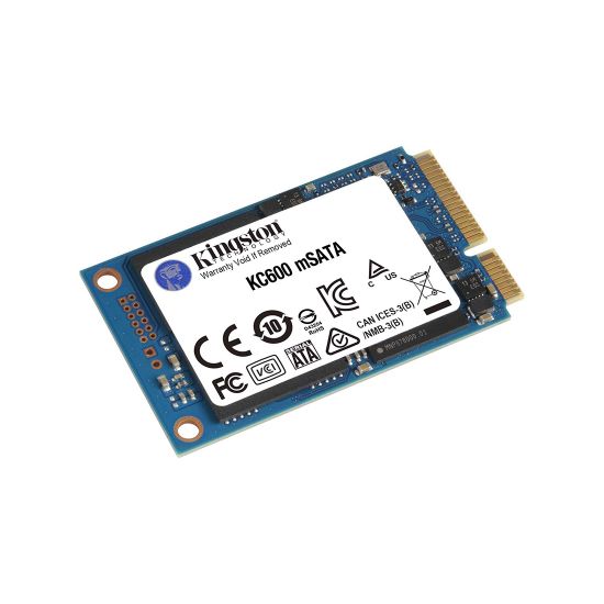 Твердотельный накопитель SSD 256 Gb mSATA 3.0 Kingston SKC600MS/256G 3D TLC