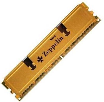 Оперативная память DDR4 PC-19200 (2400 MHz) 16Gb Zeppelin XTRA <1Gx8, Gold PCB, радиатор>