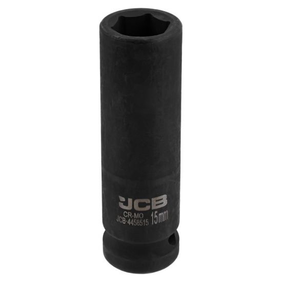 Головка ударная глубокая 1/2", 15мм (6гр.) 59476 JCB-4458515