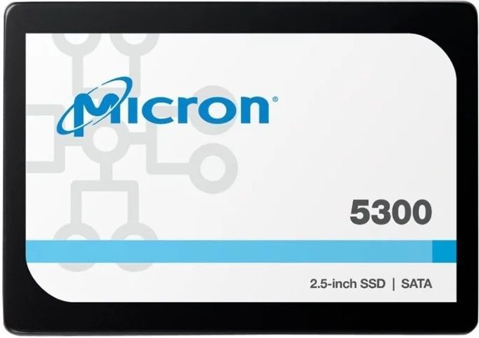 Твердотельный накопитель  240GB SSD Micron 5300PRO Enterprise SSD 2,5” SATA3 R/W540/430MB\s MTFDDAK240TDS