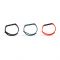 Сменные браслеты для Xiaomi Mi Smart Band 5 (Original) (3 шт) Черный/ Оранжевый/ Бирюзовый