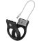 BELKIN Secure Holder with Wire Cable - Airtag - Black