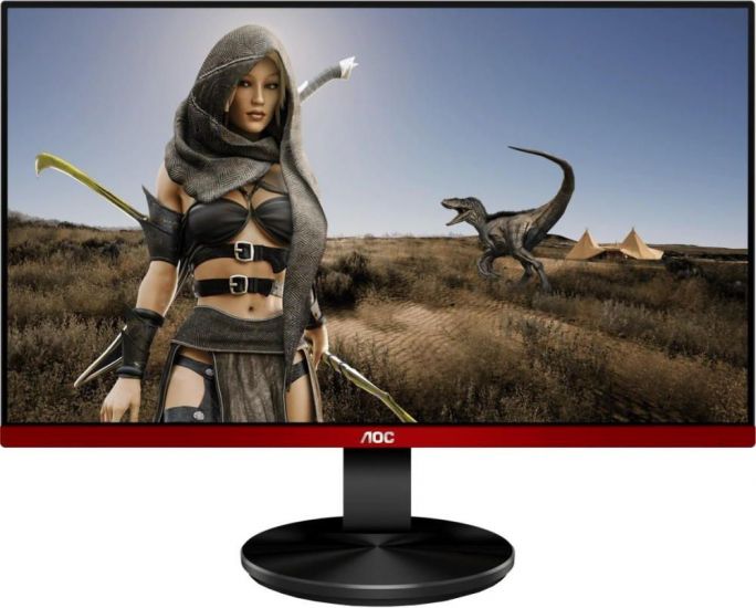 Профессиональный Монитор Игровой 23.8" AOC G2490VXA/01 VA 1920х1080 16:9 144Hz 350кд/м2 4мс 3000:1 80млн:1 1xDP 1xHDMI Угол Обзора 178\178. 2Wx2 Черный/Красный.