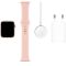 Apple Watch Series 5 GPS, 44mm Gold Aluminium Case with Pink Sand Sport Band - S/M & M/L Model nr A2093