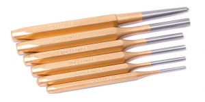 Набор выколоток, 6 предметов(2.5х115, 3х120, 4х125, 5х130, 6х145мм; керно:150мм), в блистере ROCKFORCE RF-50613K 16403