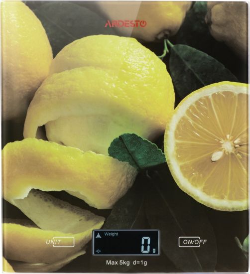 Кухонные весы Ardesto SCK-893LEMON желтый-зеленый