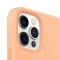 iPhone 12 Pro Max Silicone Case with MagSafe - Cantaloupe, Model A2498