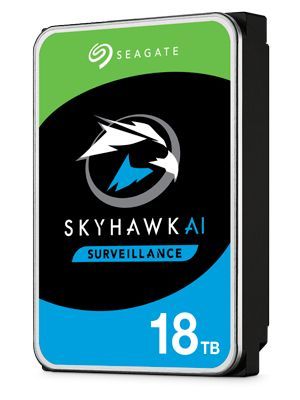 Жесткий диск для видеонаблюдения с искусственным интеллектом 18Tb Seagate SkyHawk AI Survelilance SATA3 3.5" 256Mb 7200rpm ST18000VE002. Поддержка до 64 HD-камер и 32 дополнительных потоков ИИ1. Отсутствие пропущенных кадров благодаря технологии ImagePerf