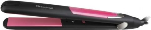 Выпрямитель для волос MAXWELL MW-2208 (черный/розовый)