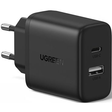 Зарядное устройство Ugreen X227 45302 20W PD Charger USB-C, USB-A