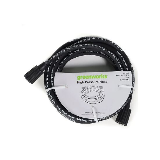 Шланг для мойки высокого давления Greenworks 5202107 7.6 м ?310 бар Шланг для мойки высокого давления Greenworks 5202107 7.6 м ?310 бар