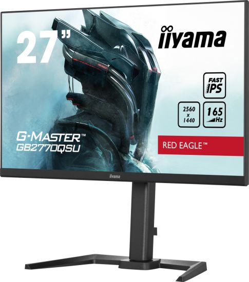 Монитор LCD 27'' [16:9] 2560х1440(WQHD) IPS, nonGLARE, 165 Hz, 400cd/m2, H178°/V178°, 1000:1, 80M:1, 16.7M, 0,5 ms, HDMI, DP, USB-Hub, Height adj, Tilt, Swivel, Speakers, 1Y, Black