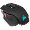 Corsair M65 RGB ULTRA WIRELESS Gaming Mouse, Backlit RGB LED, Optical, Silver ALU, Black, EAN:0840006657644