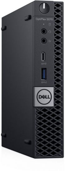 Компьютер Dell OptiPlex 5070 /Micro /Intel  Core i5  9500T  2,2 GHz/4 Gb /256 Gb/Nо ODD /Graphics  UHD 630  256 Mb /ATX 90W /Linux  18.04