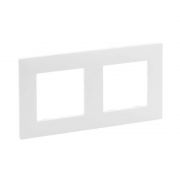 Рамка 2-постовая Niloe Step Белый
