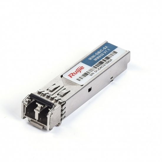 Трансивер оптический RUIJIE MINI-GBIC-SX-MM850 1000BASE-SX, SFP Transceiver, MM (850nm, 550m, LC)