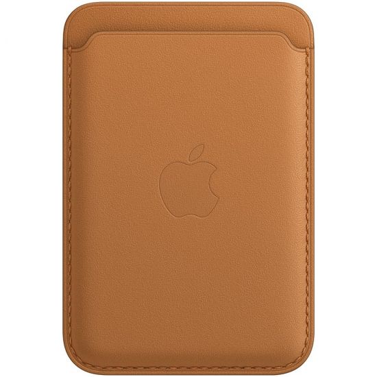 iPhone Leather Wallet with MagSafe - Golden Brown, Model A2688