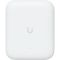 Ubiquiti U7-Outdoor All-weather WiFi 7 AP with 4 spatial streams, an integrated directional super antenna, and versatile mounting options