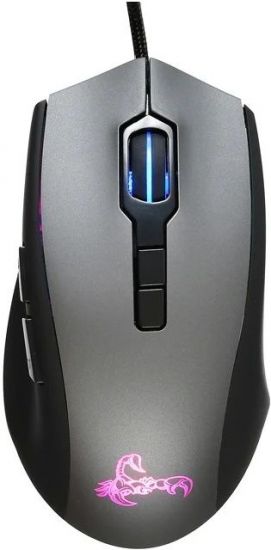 Мышка игровая Oklick 985G SCORPION черный оптическая (3200dpi) USB игровая (6but)