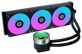 Водяное охлаждение для CPU Lian Li GA II Trinity 360 (GA2T36B BLACK) Intel: LGA 1700 / 1200 / 115x, AMD: AM5 / AM4, ARGB 3x120см G89.GA2T36B.00