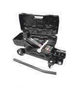 Домкрат подкатной гидравлический 2т (h min 128мм, h max 300мм,вес 7.8кг) в кейсе ROCKFORCE RF-TA82008(код 7767) 4014