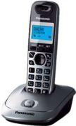 Радиотелефон PANASONIC KX-TG2511 (RUT) Темно-серый металик, АОН, Caller ID (журнал на 50 вызовов), Спикерфон на трубке, Полифонические мелодии звонка,