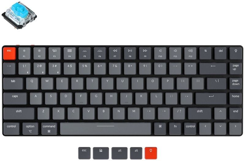 Клавиатура Keychron K3 K3A2_Keychron серый