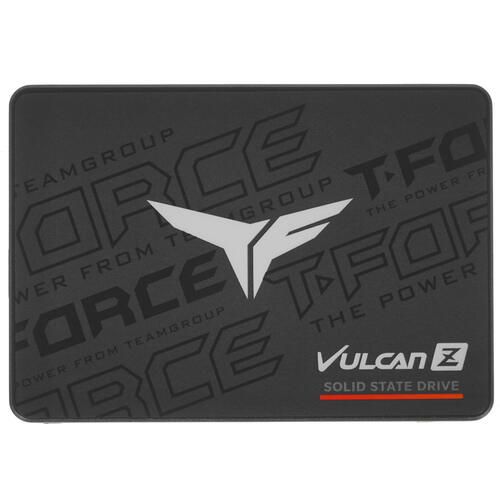 Твердотельный накопитель  256GB SSD TeamGroup T-FORCE VULCAN Z 2.5” SATA3 R520Mb/s, W450MB/s T253TZ256G0C101