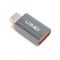 Переходник LDNIO LC140 USB A на USB Type-C Адаптор Серый