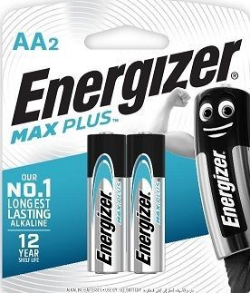 Элемент питания  Energizer MAX PLUS E91/AA BP2 - 2 штуки в блистре
