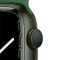 Apple Watch Series 7 GPS, 45mm Green Aluminium Case with Clover Sport Band - Regular, A2474