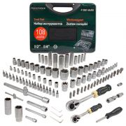 Набор инструмента 108пр.1/4''&1/2''(6гр.)(4-32мм) Rock FORCE RF-41082-5EURO 51312