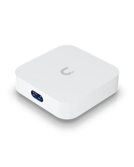 Ubiquiti UX-EU UniFi Cloud Gateway and WiFi 6 access point that runs UniFi Network. Powers an entire network or simply meshes as an access point Built-in WiFi6 (2x2 MIMO), 140 m² (1,500 ft²) single-unit coverage, 60  connected WiFi devices, GbE RJ4