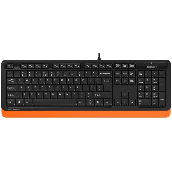 Клавиатура A4tech Fstyler FK10-ORANGE USB 