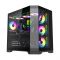 Компьютерный корпус Gamemax Hype-A BK Black без Б/П