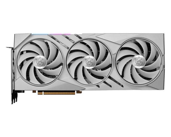 Видеокарта MSI GeForce RTX 4080 SUPER 16G GAMING X SLIM WHITE, 16GB, GDDR6X, 2xHDMI 2xDP